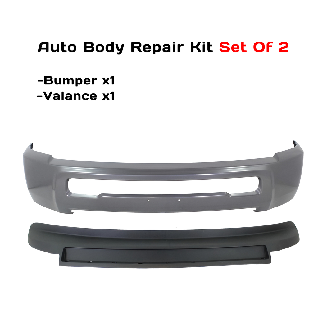 2011–2012 Ram 2500 / 2011–2013 Ram 3500 (4WD) Front Bumper Kit Primed w/ Valance | OEM Fit