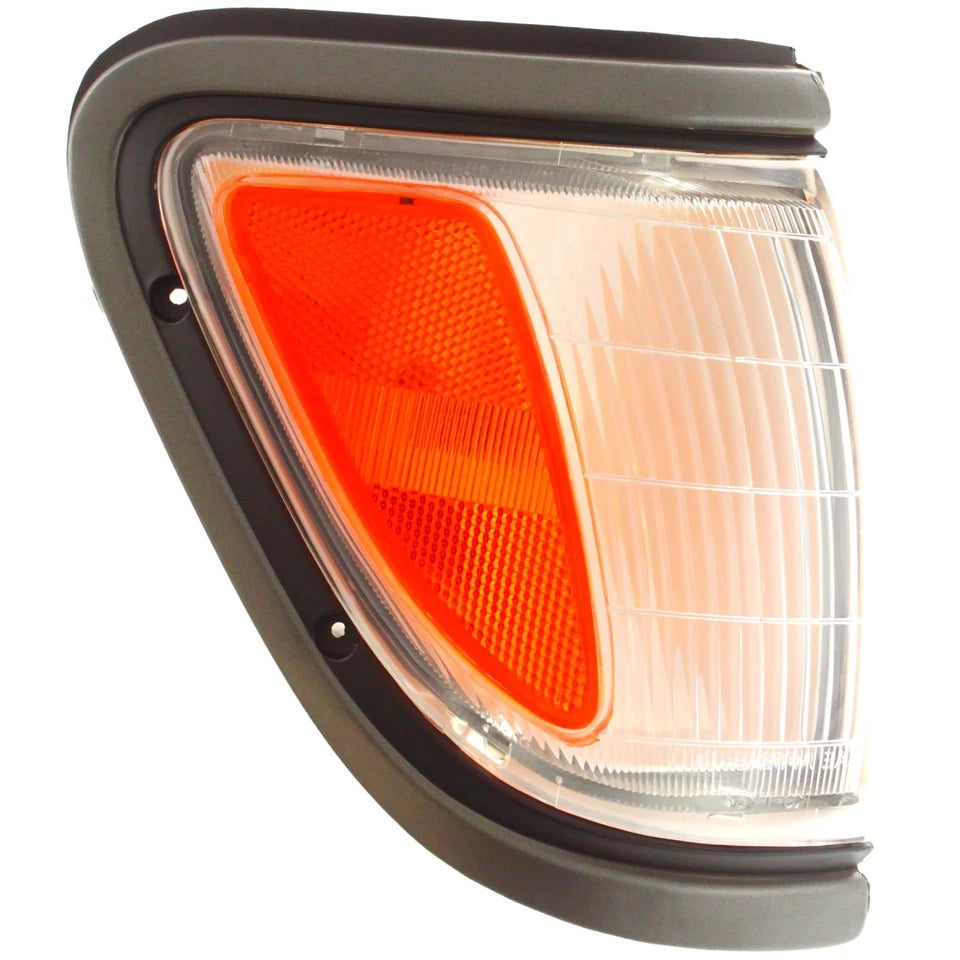 1995–1997 Toyota Tacoma Halogen Headlight Kit Left & Right Side Gray Trim | OEM Fit