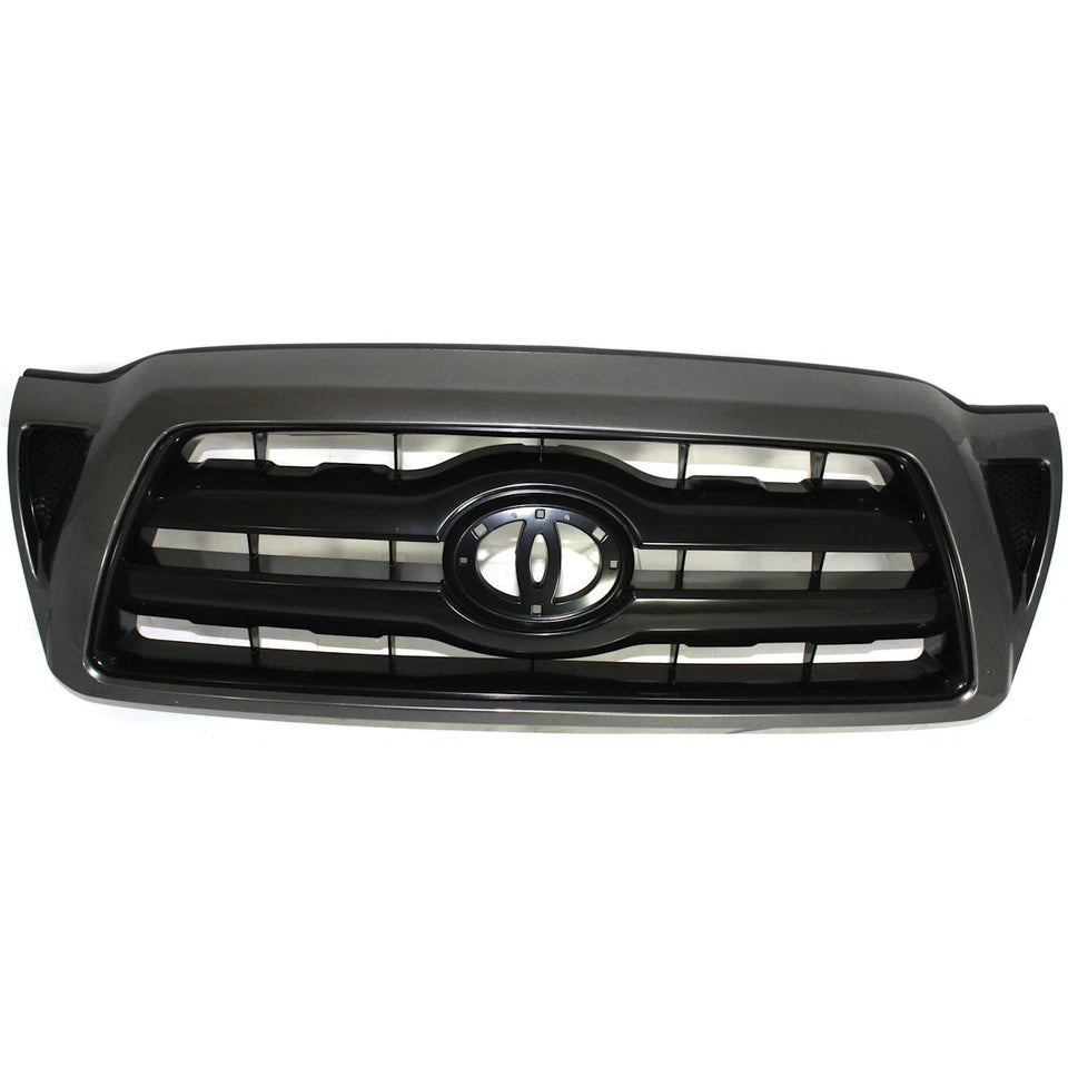 2005–2011 Toyota Tacoma  Grille  Black Shell Plastic  | OEM Fit