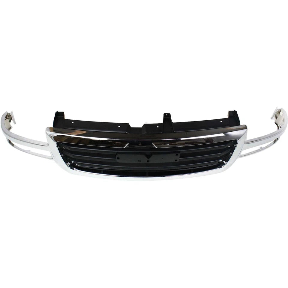 2003–2006 GMC Sierra 1500/2500  Grille Assembly Chrome | OEM Fit