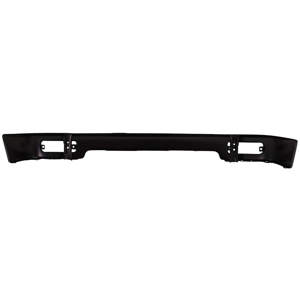 Front Bumper Face Bar For 1996-1998 Toyota 4Runner Base/SR5 Models Painted Black Steel (1-Piece Set)