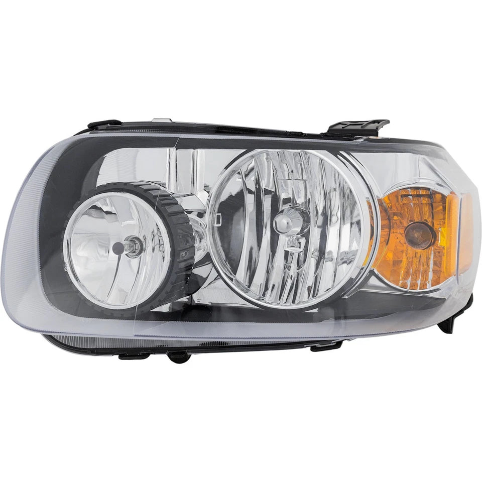 2005–2007 Ford Escape Driver & Passenger Side Headlights Halogen W/ Bulbs | OEM Fit