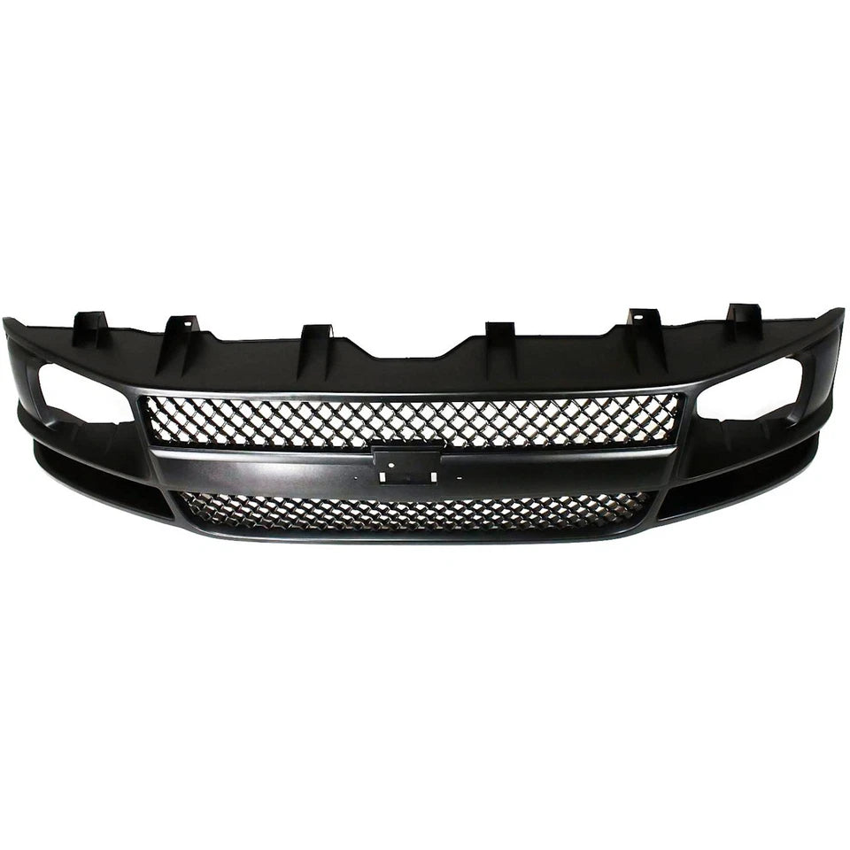2003–2017 Chevrolet Express 2500 / Express 3500 Grille Assembly Black Plastic | OEM Fit