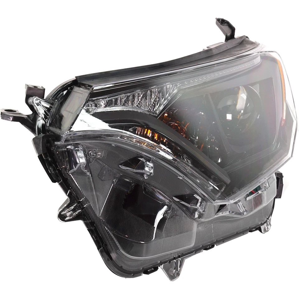 2016–2018 Toyota RAV4 Headlight Set Left and Right Side Clear Lens | OEM Fit