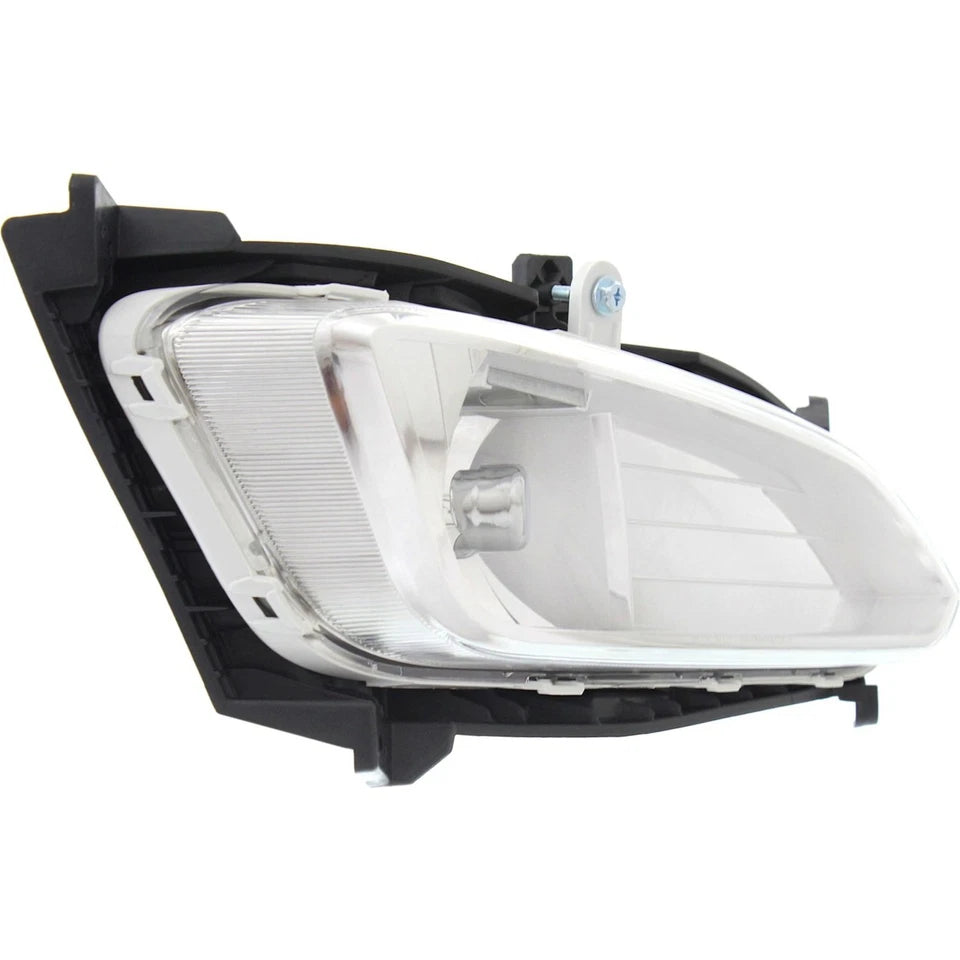 2013–2016 Hyundai Santa Fe Sport Chrome Front Bumper Fog Lights Driving Lamps | OEM Fit