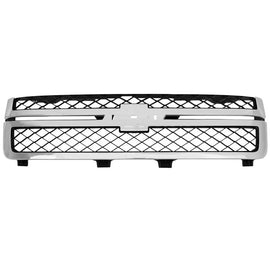 2011–2014 Chevrolet Silverado 2500HD / 3500HD Grille Assembly Black & Chrome | OEM Fit