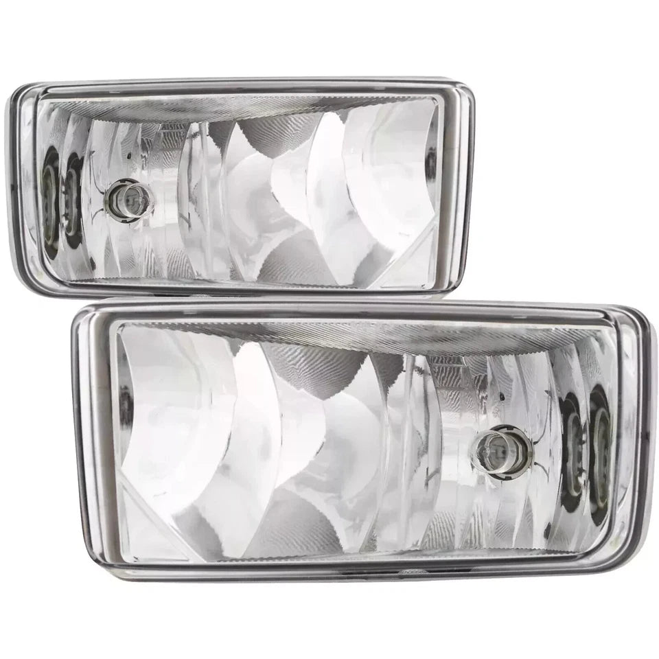 2014-2015 Chevrolet Silverado 1500 Front Bumper Chrome & Fog Lights Kit | OEM Fit