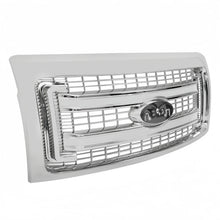 Load image into Gallery viewer, 2009–2014 Ford F-150 Truck Front Upper Bumper Chrome Grille Trim DL3Z-8200-DA | OEM Fit