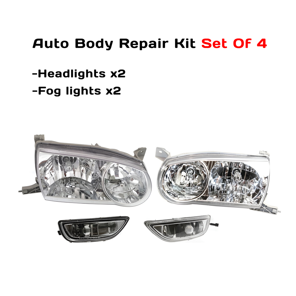 2001–2002 Toyota Corolla Sedan Headlight Kit | OEM Fit