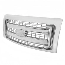Load image into Gallery viewer, 2009–2014 Ford F-150 Truck Front Upper Bumper Chrome Grille Trim DL3Z-8200-DA | OEM Fit