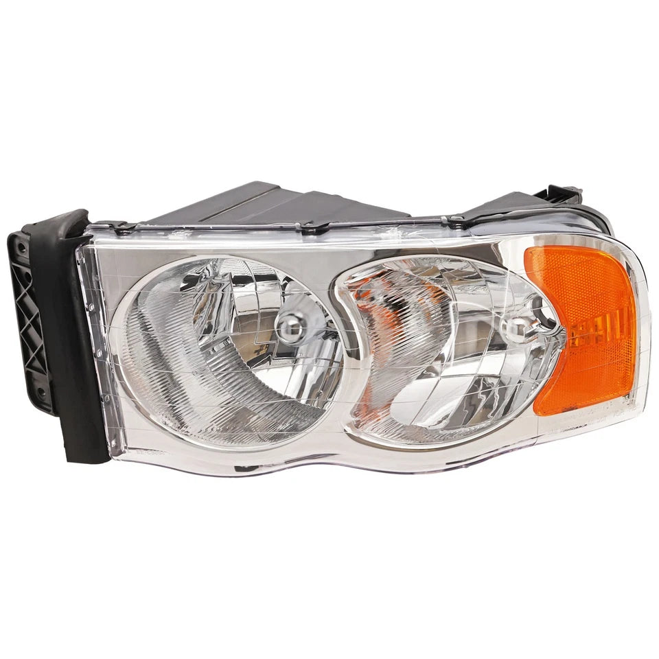 2002–2005 Dodge Ram 1500 / 2003–2005 Ram 2500 Headlight Assembly Set Left and Right Side | OEM Fit