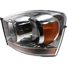 Load image into Gallery viewer, 2006–2008 Dodge Ram 1500 Headlight Assembly Set Left and Right Side Chrome w/ Bulb(s) | OEM Fit