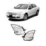 2006–2009 Ford Fusion Headlight Pair Set — Halogen  | OEM Fit