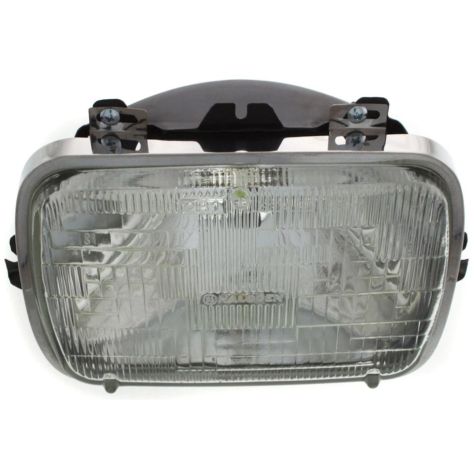 2007–2018 Ford E-350 Super Duty Headlight Set Left and Right Side Halogen w/ Bulb(s) (Set of 2) | OEM Fit