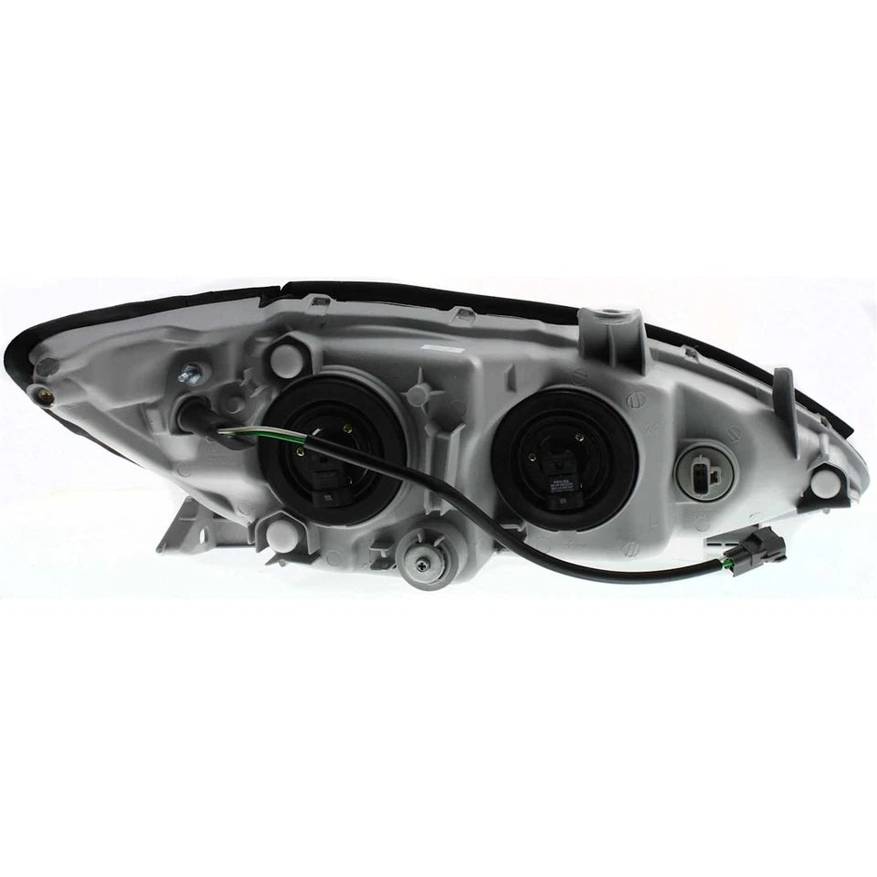 2005–2006 Toyota Camry Sedan Headlight Set Left & Right Black Housing 2Pc | OEM Fit