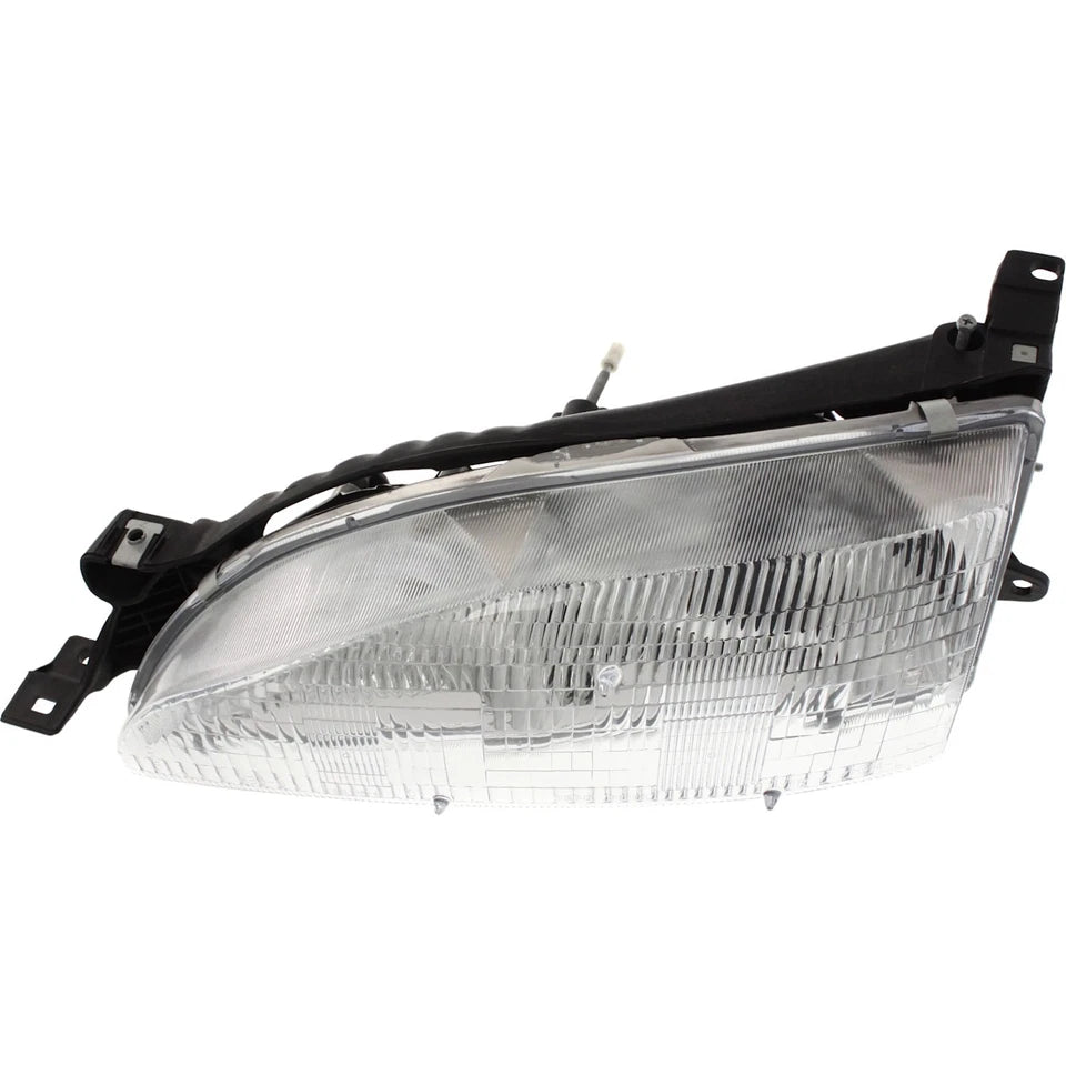 1995–1996 Toyota Camry Halogen Headlight Set Left & Right with Bulbs Pair | OEM Fit