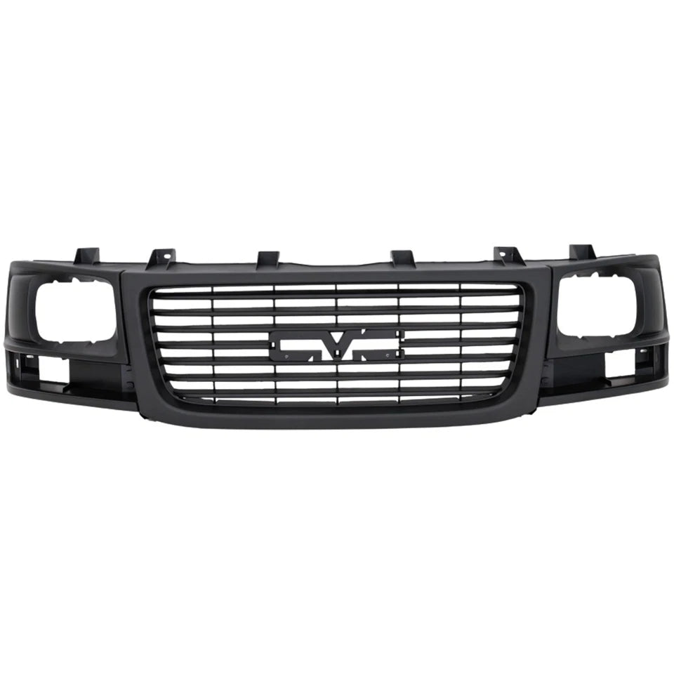 2003–2014 Chevy Express 1500 / GMC Savana 1500 Grille Assembly Textured Black | OEM Fit