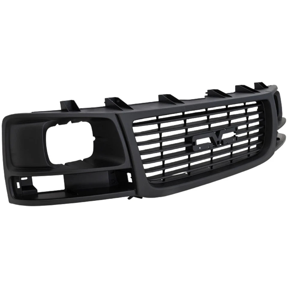 2003–2014 Chevy Express 1500 / GMC Savana 1500 Grille Assembly Textured Black | OEM Fit