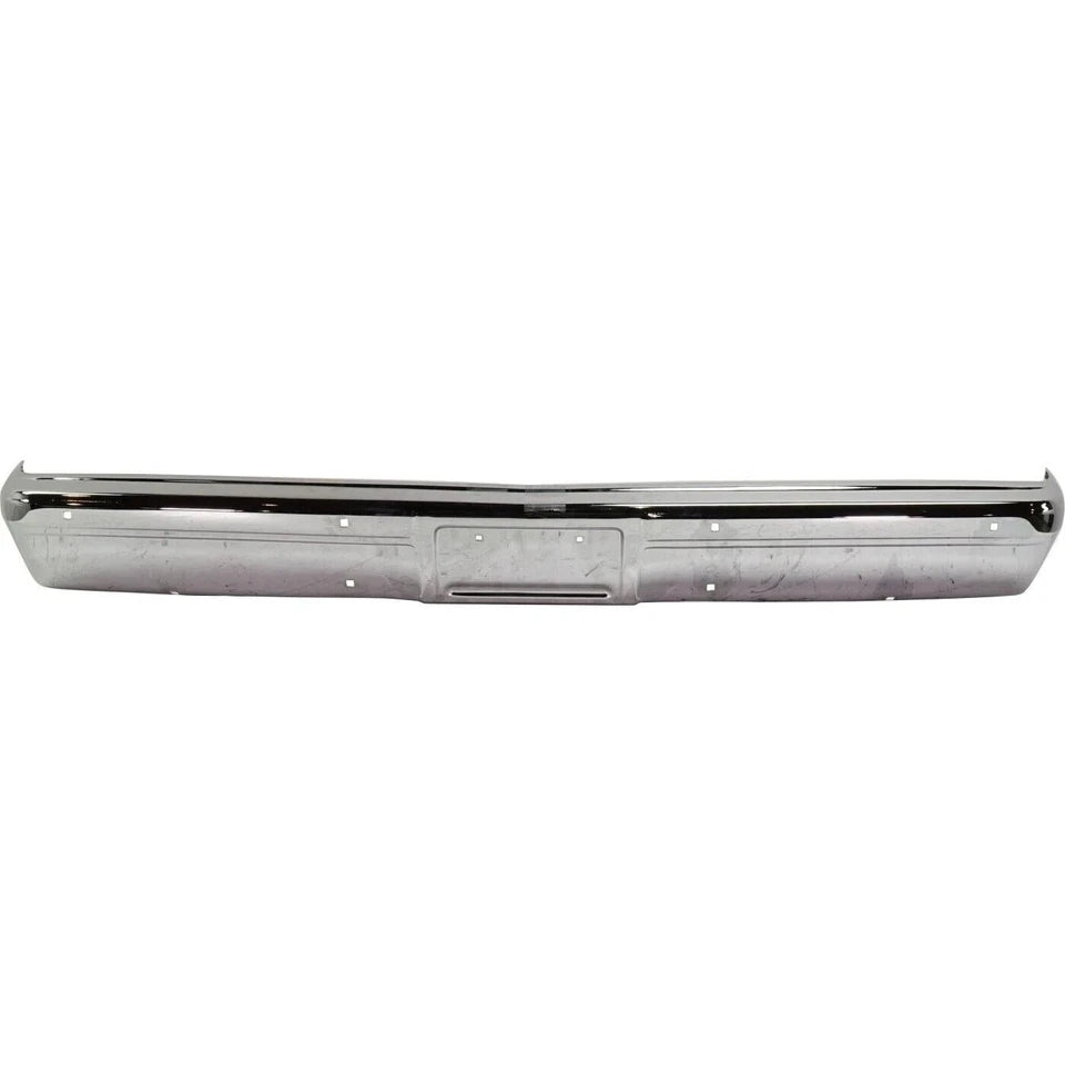 1983–1991 Chevy & GMC C/K Series Front Bumper Chrome w/o Impact Strip Holes | OEM Fit