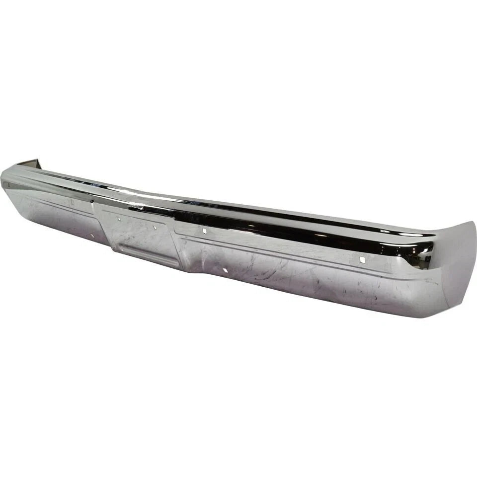 1983–1991 Chevy & GMC C/K Series Front Bumper Chrome w/o Impact Strip Holes | OEM Fit