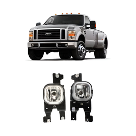2008–2010 Ford F-250 / F-350 / F-450 Super Duty Fog Light Kit 2-Piece Set | OEM Fit