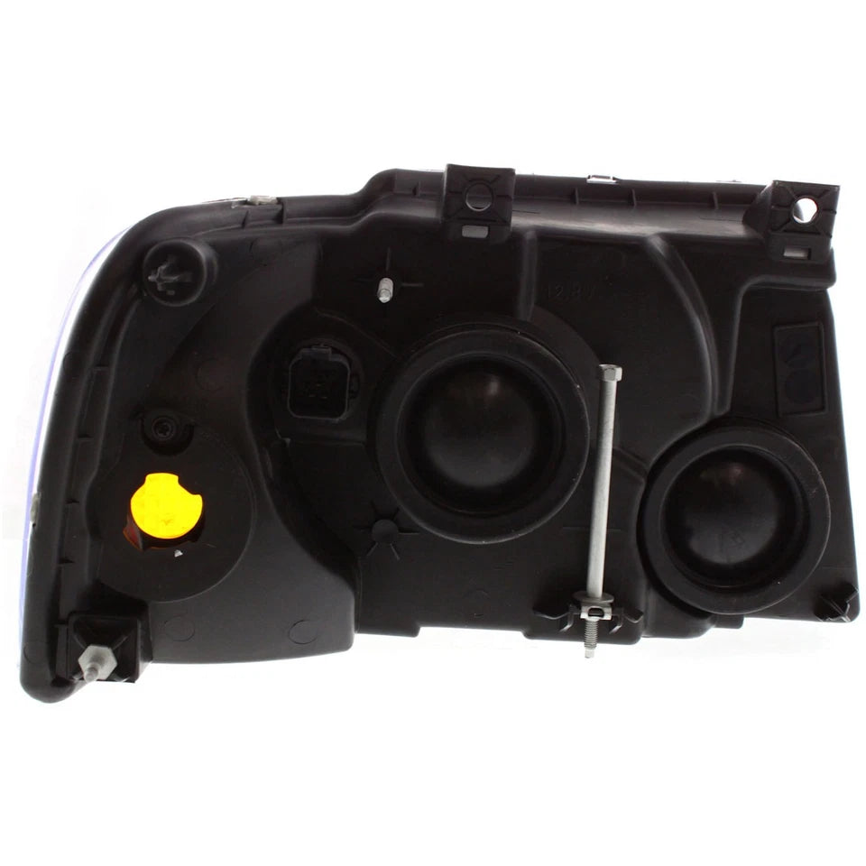 2003–2006 Ford Expedition Headlight Set Left and Right Side Chrome Halogen w/ Bulb(s) (2-Piece Set) | OEM Fit