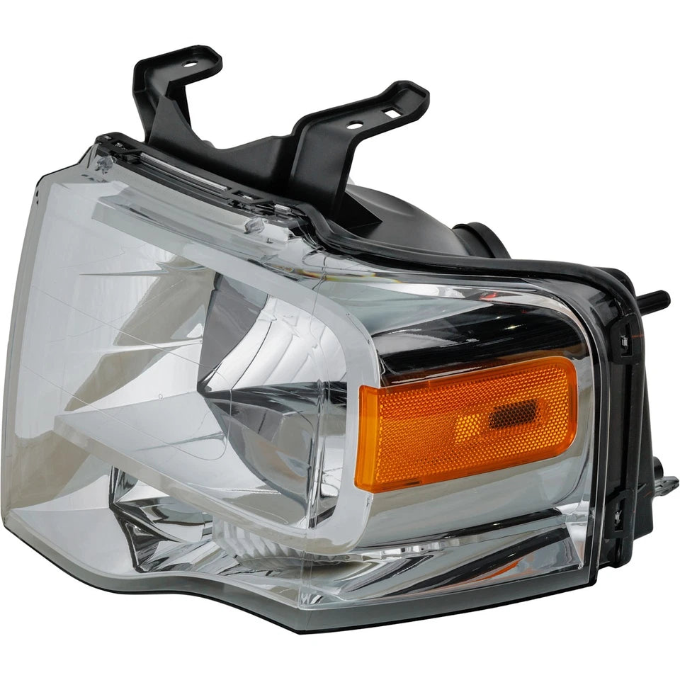 2007–2014 Ford Expedition Left & Right Headlights Halogen W/ Bulbs | OEM Fit