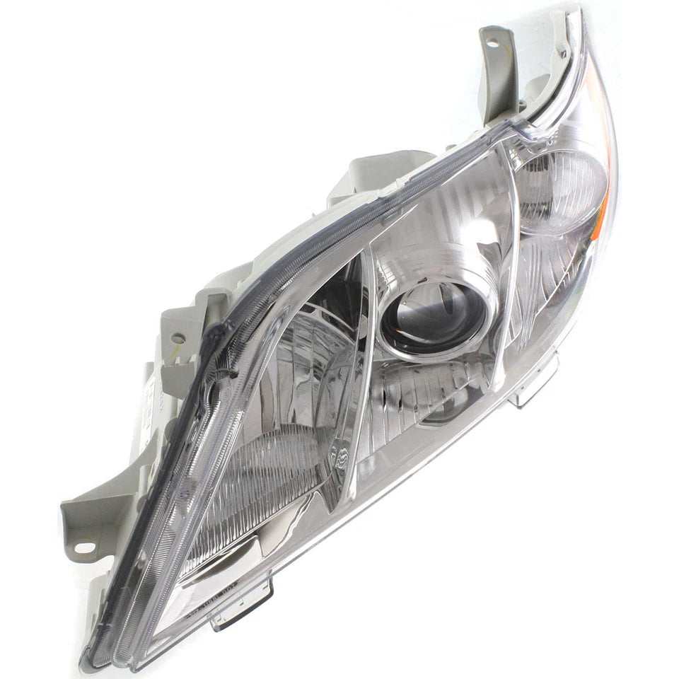 2007–2009 Toyota Camry SE/LE/XLE Headlight Set Left & Right Chrome Housing | OEM Fit