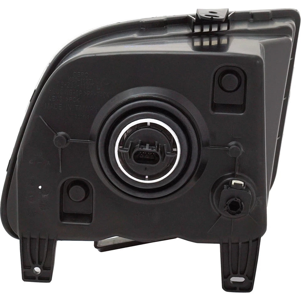 2005–2006 Ford Mustang Base / GT Headlight Set Left and Right Side Halogen w/ Bulb(s) (Set of 2) | OEM Fit