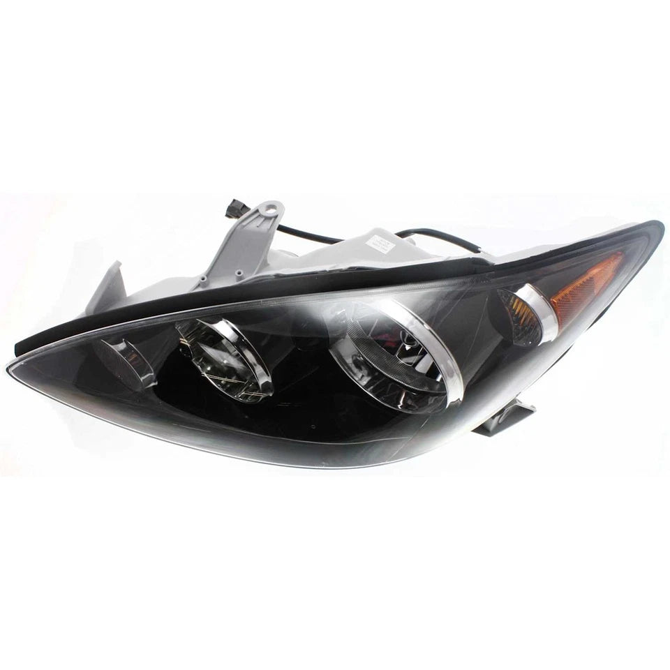 2005–2006 Toyota Camry Sedan Headlight Set Left & Right Black Housing 2Pc | OEM Fit
