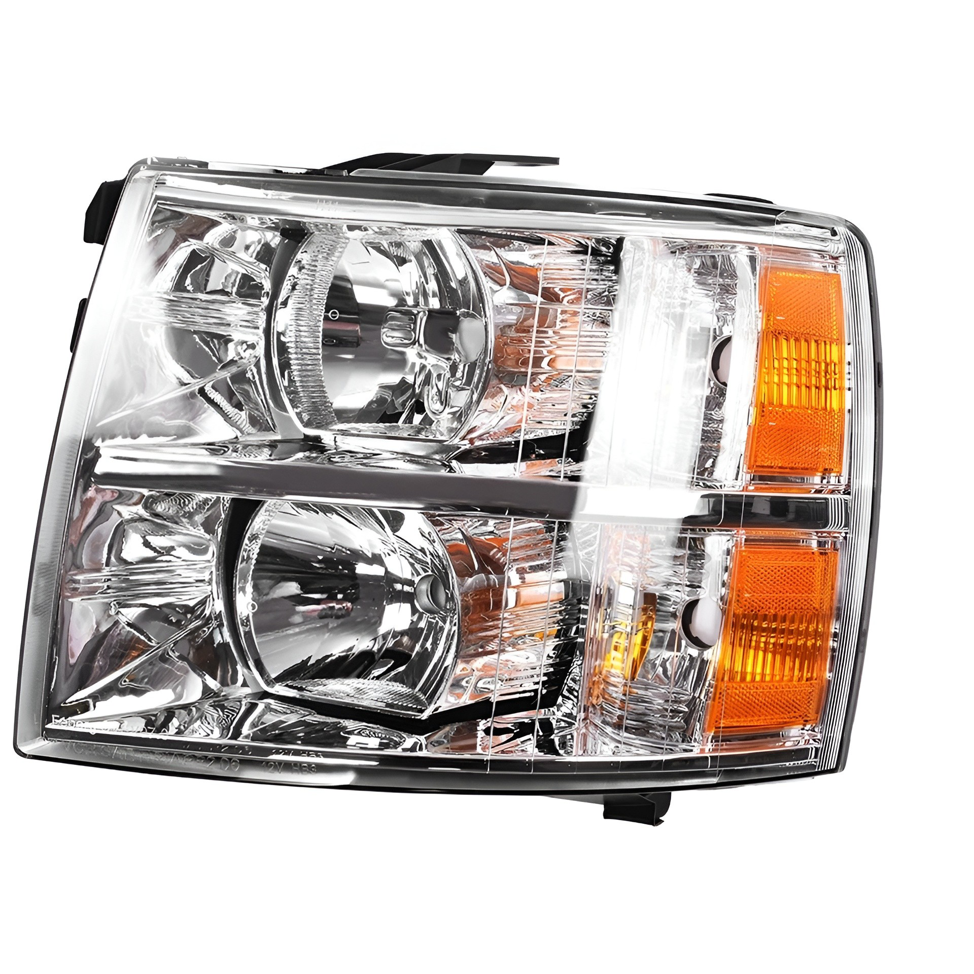 2007–2014 Chevy Silverado 1500/2500HD/3500HD Headlights LH & RH Pair | OEM Fit