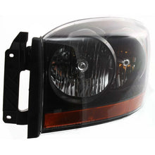 Load image into Gallery viewer, 2006–2008 Dodge Ram 1500 Headlight Set Left and Right Side Black Housing w/ Bulb(s) | OEM Fit