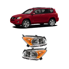 Load image into Gallery viewer, 2009–2012 Toyota RAV4 Headlights with Bulbs | OEM Fit