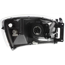 Load image into Gallery viewer, 2006–2008 Dodge Ram 1500 Headlight Set Left and Right Side Black Housing w/ Bulb(s) | OEM Fit
