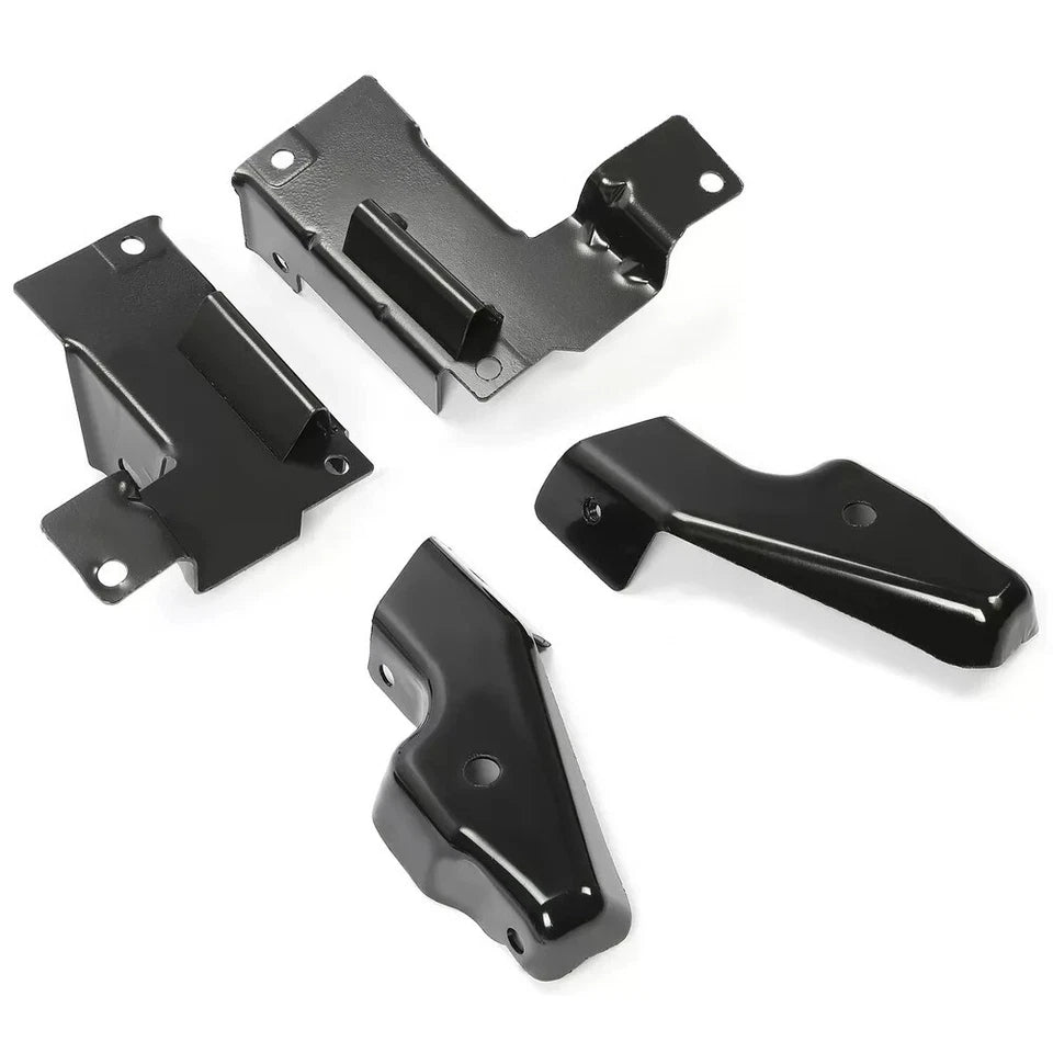 2003–2006 Chevrolet Silverado 1500–3500 Front Steel Bumper Brackets Set (4PCS) | OEM Fit