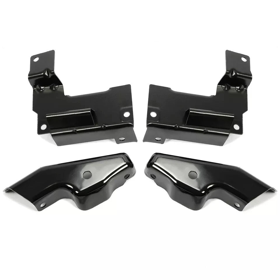 2003–2006 Chevrolet Silverado 1500–3500 Front Steel Bumper Brackets Set (4PCS) | OEM Fit