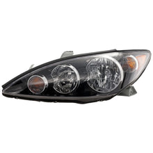 Load image into Gallery viewer, 2005–2006 Toyota Camry Sedan Headlight Set Left &amp; Right Black Housing 2Pc | OEM Fit