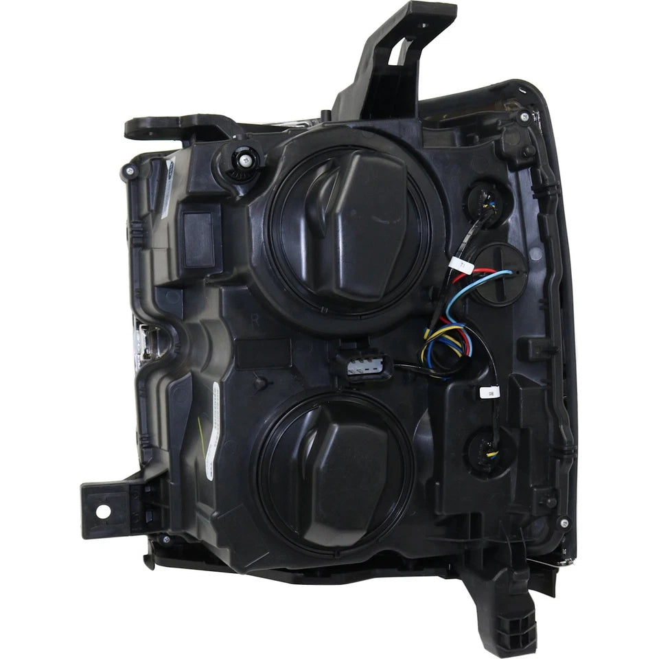 2015–2019 Chevrolet Silverado 3500 HD Headlight Set Left and Right Side w/ Bulb(s) | OEM Fit