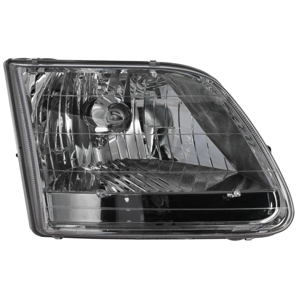 2001–2003 Ford F-150 Headlight Set Left and Right Side Halogen w/ Bulb(s) | OEM Fit