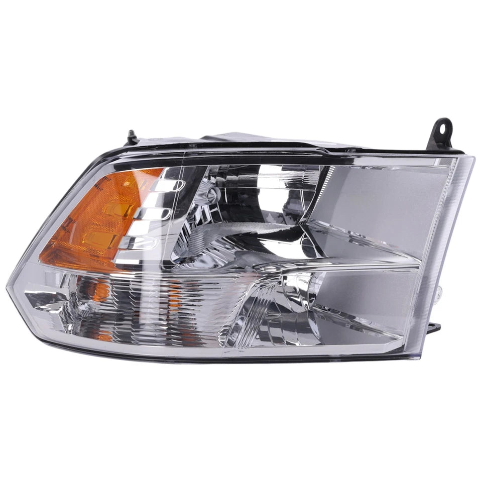 2013–2018 Ram 1500 / 2500 / 3500 Headlight Assembly Set  Chrome| OEM Fit