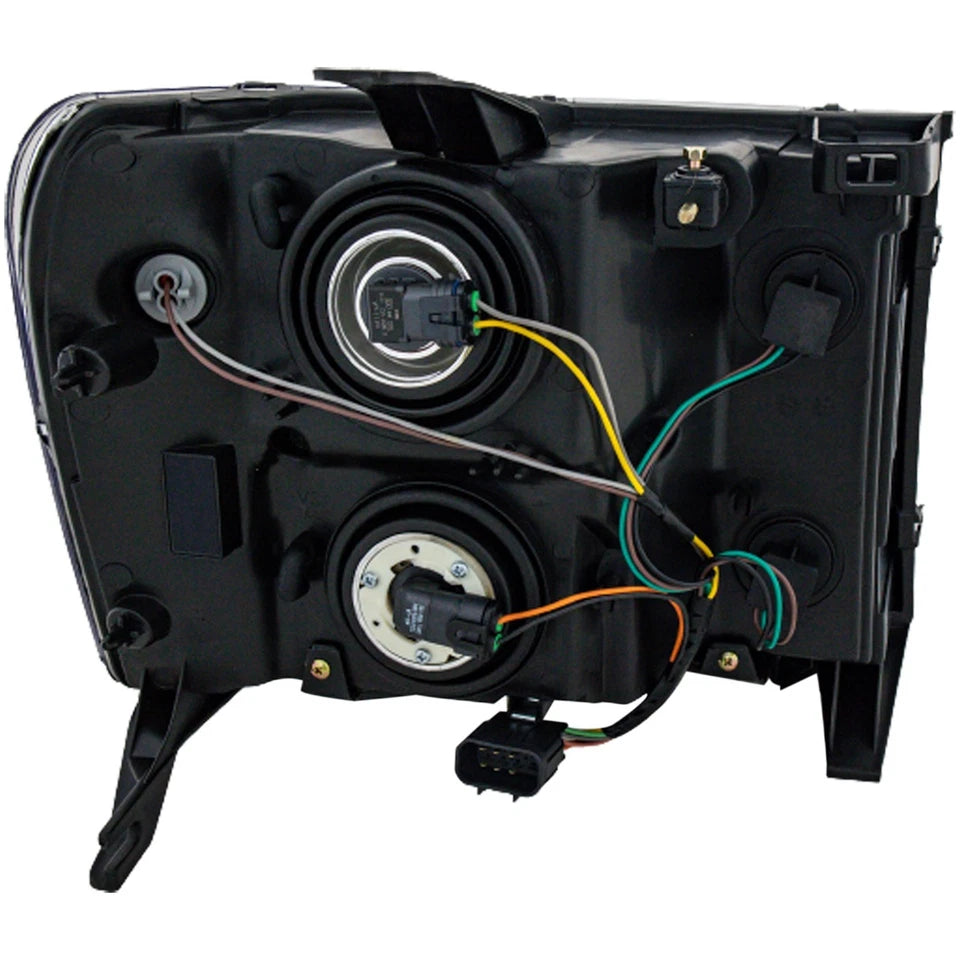 2007–2013 GMC Sierra 1500 Headlight Set Driver & Passenger Side Halogen with Bulbs | OEM Fit