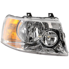 Load image into Gallery viewer, 2003–2006 Ford Expedition Headlight Set Left and Right Side Chrome Halogen w/ Bulb(s) (2-Piece Set) | OEM Fit