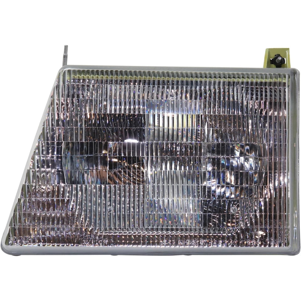 1992–1996 Ford E-350 Econoline Headlight Set Left and Right Side Halogen w/ Bulb(s) | OEM Fit
