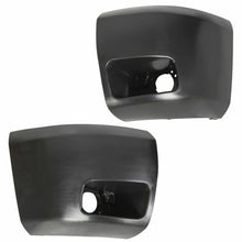 Load image into Gallery viewer, 2007–2013 Chevrolet Silverado 1500 Front Bumper End Caps Fog Light Cover Set | OEM Fit