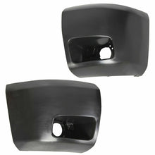 Load image into Gallery viewer, 2007–2013 Chevrolet Silverado 1500 Front Bumper End Caps Fog Light Cover Set | OEM Fit