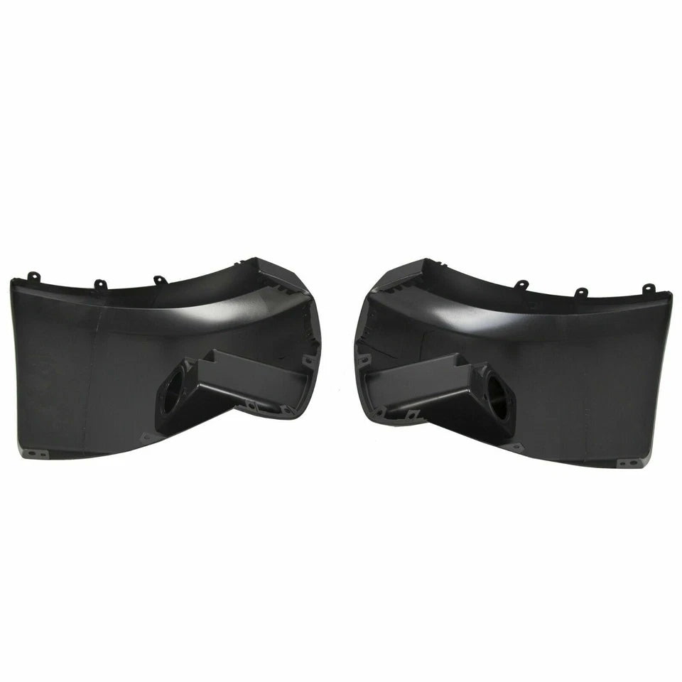 2007–2013 Chevrolet Silverado 1500 Front Bumper End Caps Fog Light Cover Set | OEM Fit