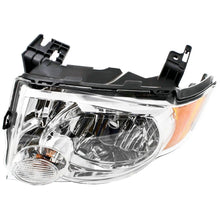 Load image into Gallery viewer, 2008–2012 Ford Escape SUV Chrome Headlights Assembly W/ Amber Corner Lamps Pair | OEM Fit
