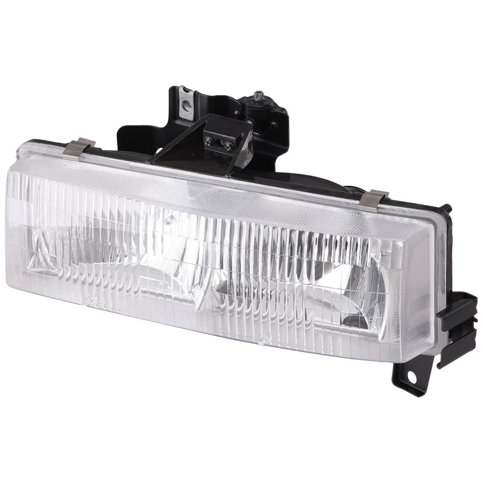 1996–2002 Chevrolet Express 3500 Halogen Headlight Set Left and Right Side w/ Bulb(s) (Pair) | OEM Fit