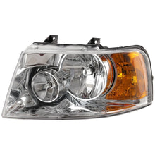 Load image into Gallery viewer, 2003–2006 Ford Expedition Headlight Set Left and Right Side Chrome Halogen w/ Bulb(s) (2-Piece Set) | OEM Fit