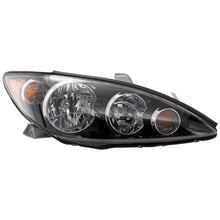 Load image into Gallery viewer, 2005–2006 Toyota Camry Sedan Headlight Set Left &amp; Right Black Housing 2Pc | OEM Fit